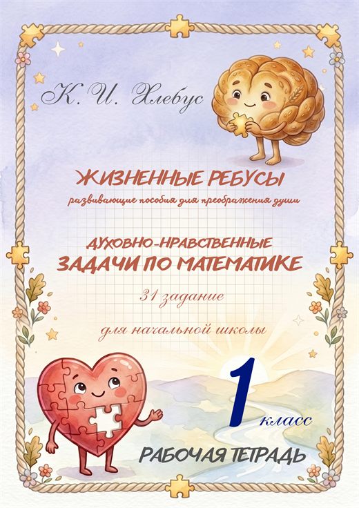 Жизненные ребусы: рабочая тетрадь по математике для 1 класса