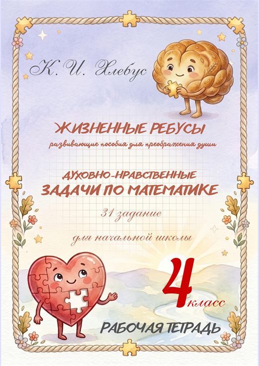 Жизненные ребусы: рабочая тетрадь по математике для 4 класса